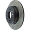 Centric Parts Sport Cross Drilled Brake Rotor, 128.35034R 128.35034R - alternate 2